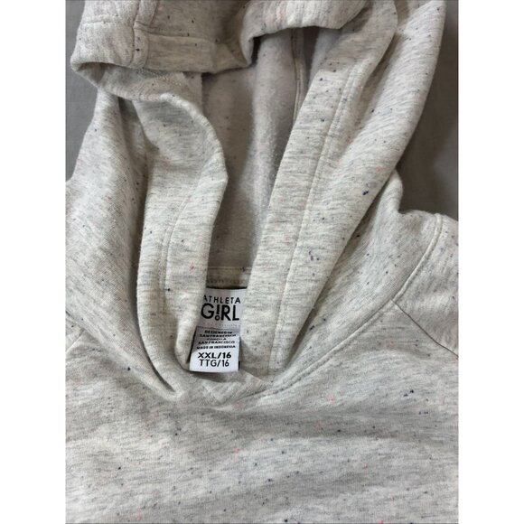 Athleta Girl Cream And Mixed Color Sweatshirt Girls Hoodie 16 XXL - Picture 4 of 6